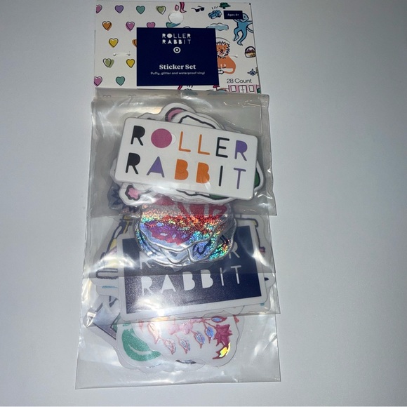 Roller Rabbit Kids Sticker Set - Picture 2 of 2